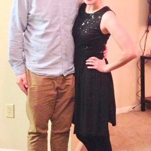 Black semi formal dress